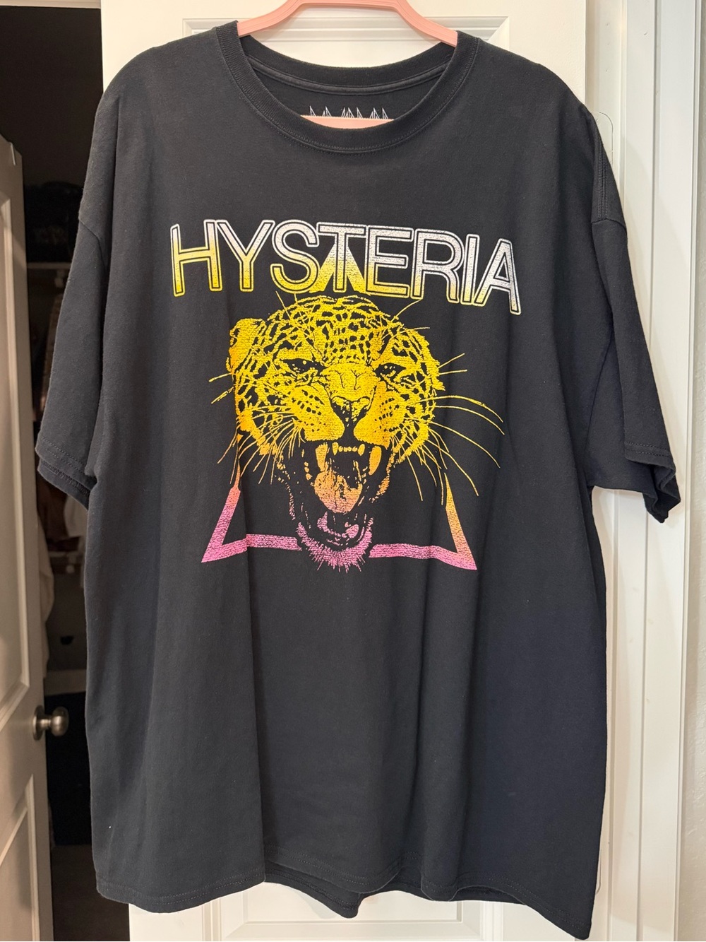 Def Leppard Hysteria Patchwork T-Shirt Dress